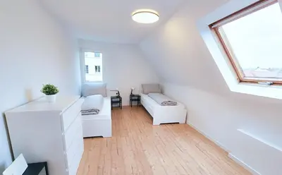 Ein Sitzbereich in der Unterkunft Chic Apartments in idyllic location