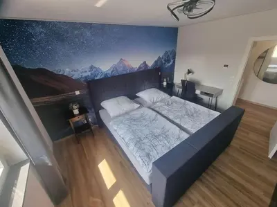 Grundriss der Unterkunft Zentrale Wohnung mit Küche&WLAN