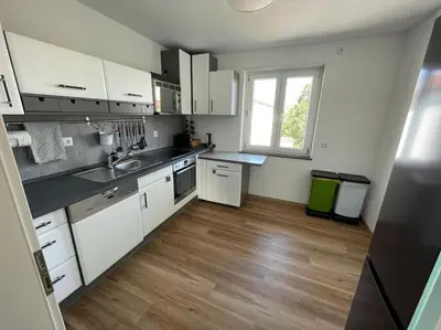 Grundriss der Unterkunft Zentrale Wohnung mit Küche&WLAN