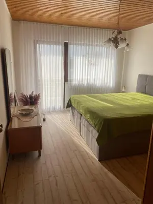 Ein Bett oder Betten in einem Zimmer der Unterkunft Ferienwohnung Elli