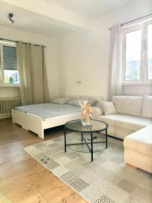 Ein Bett oder Betten in einem Zimmer der Unterkunft Family and Business Apartments Mannheim Three
