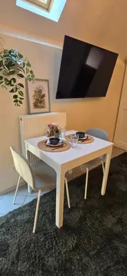TV/Unterhaltungsangebot in der Unterkunft Appartment Mutterstadt Oase - MIS