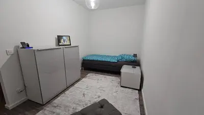 Ein Bett oder Betten in einem Zimmer der Unterkunft Gast Appartment Germersheim