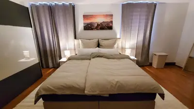 Grundriss der Unterkunft Gemütliches Altbau-Loft mit Kamin und Parkplatz
