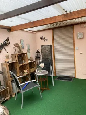 Küche/Küchenzeile in der Unterkunft Ferienwohnung Meschi