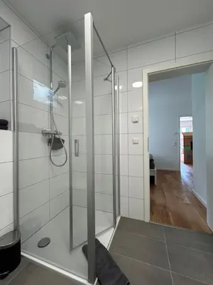 Ein Badezimmer in der Unterkunft Karlsruhe Grünwettersbach