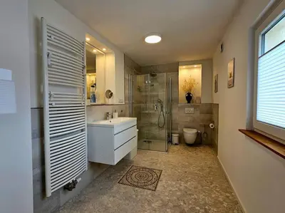 Ein Badezimmer in der Unterkunft Casa Ciconia - Über den Dächern der Altstadt