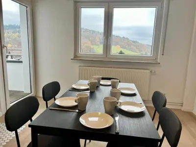 Naturlandschaft in der Nähe des Privatzimmers