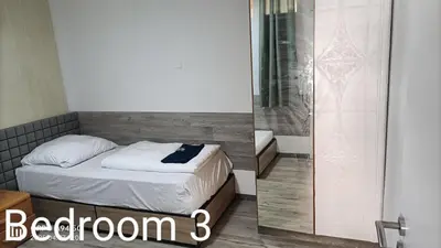 Ein Bett oder Betten in einem Zimmer der Unterkunft 1A Nauheim