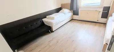 Ein Bett oder Betten in einem Zimmer der Unterkunft Haus66