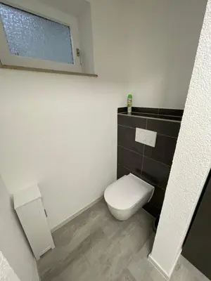 Ein Badezimmer in der Unterkunft Erlenbach Ortsrand am Kayberg