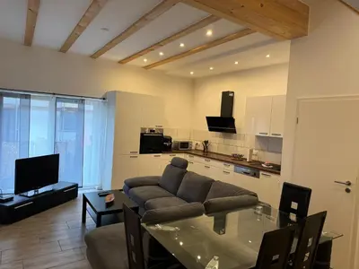 TV/Unterhaltungsangebot in der Unterkunft Ferienwohnung Nickolai