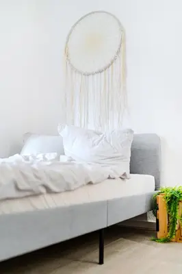 Ein Bett oder Betten in einem Zimmer der Unterkunft Cozy Studi Apartment - Kaiserslautern