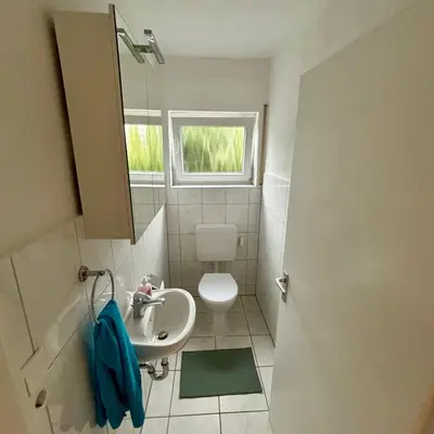 Ein Badezimmer in der Unterkunft Arrive & Relax Darmstadt Whg 4