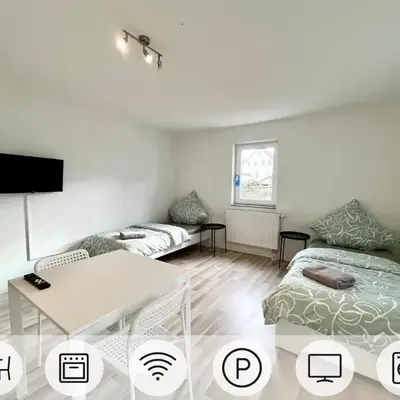 Ganze Wohnung - Parkplatz - Wi-fi - Küche - Balkon