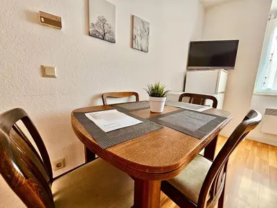 TV/Unterhaltungsangebot in der Unterkunft Work & Stay Apartment in Biebelnheim