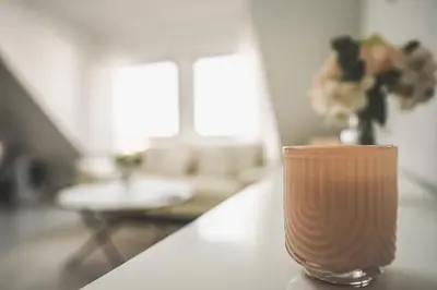 Ein Sitzbereich in der Unterkunft Exklusive Maisonette Wohnung am See, 5 Min zur SAP, Smart TV & Netflix - WeHome Premium