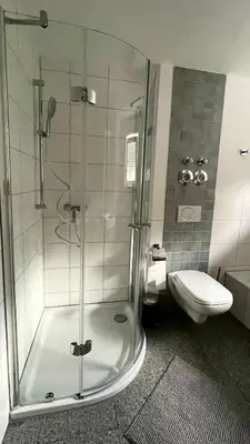 Ein Badezimmer in der Unterkunft Ein Traum am Waldrand