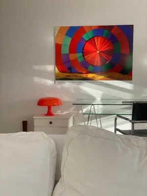 Ein Bett oder Betten in einem Zimmer der Unterkunft Großzügige - Exklusive Wohnung mit Flair & Tiefgarage