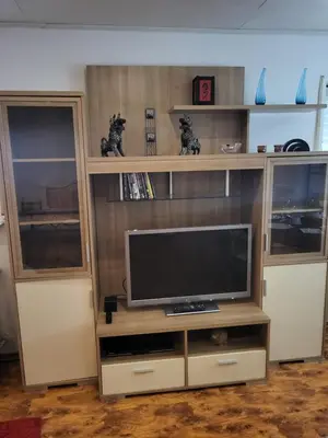 TV/Unterhaltungsangebot in der Unterkunft Ferienapartment Schlummerhausen für bis zu 5 Personen, Haustiere willkommen und kostenfrei, mit Einbauküche, WLAN, Smart-TV, Alexa