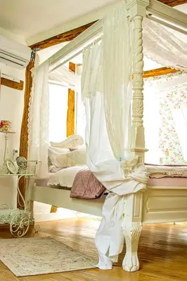 Ein Bett oder Betten in einem Zimmer der Unterkunft Maison Da Silva