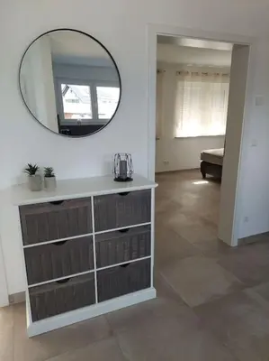 Grundriss der Unterkunft Monteurwohnung Ferienwohnung
