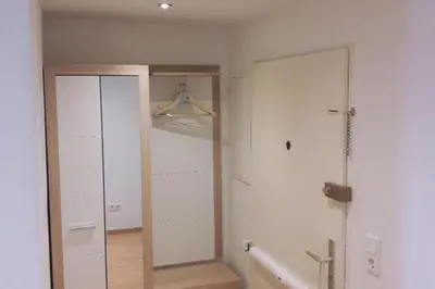 Ein Badezimmer in der Unterkunft Stadtwohnung Eppelheim