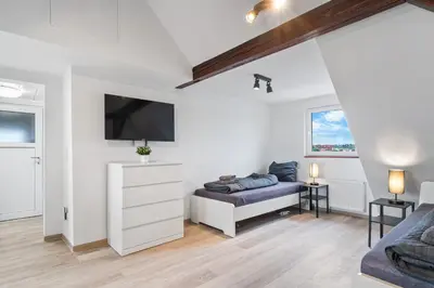 TV/Unterhaltungsangebot in der Unterkunft BA02 Dachgeschoss Apartment!