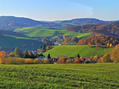 Naturlandschaft in der Nähe der Ferienwohnung