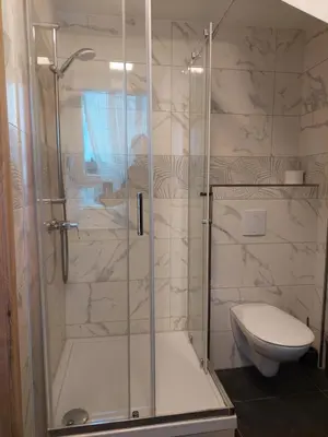 Ein Badezimmer in der Unterkunft Hotel Bruchsal Herz