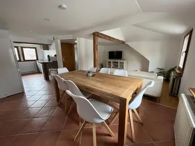 TV/Unterhaltungsangebot in der Unterkunft Ferienwohnung am Schloss