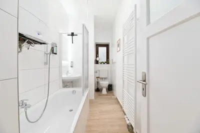 Ein Badezimmer in der Unterkunft Lemon3 - Karlsruhe Beiertheim