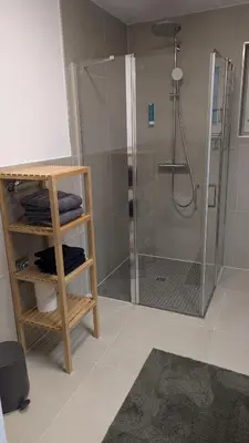 Ein Badezimmer in der Unterkunft Idyllisches 2-Zimmer-Apartment