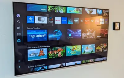TV/Unterhaltungsangebot in der Unterkunft Idyllisches 2-Zimmer-Apartment