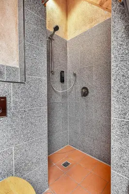 Ein Badezimmer in der Unterkunft Apartment Robin