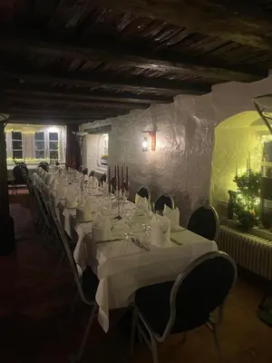 Ein Restaurant oder anderes Speiselokal in der Unterkunft Hotel Restaurant Altes Badhaus