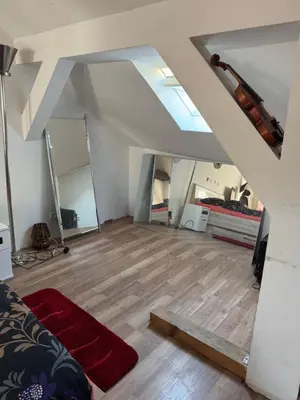 Ein Bett oder Betten in einem Zimmer der Unterkunft Fürsten Zimmer