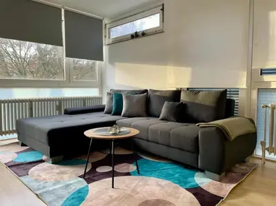 Grundriss der Unterkunft Design Terrassenwohnung