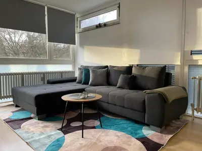 Grundriss der Unterkunft Design Terrassenwohnung