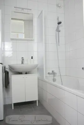 Ein Badezimmer in der Unterkunft Monteurzimmer bis zu 5 Personen Ludwigshafen