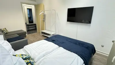 Grundriss der Unterkunft City Apartment - 2SZ - 1BD - Küche - Netflix