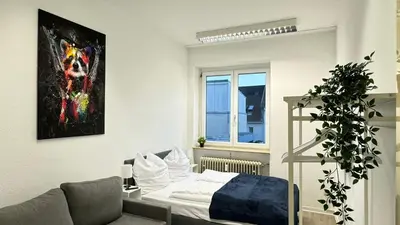 Grundriss der Unterkunft City Apartment - 2SZ - 1BD - Küche - Netflix