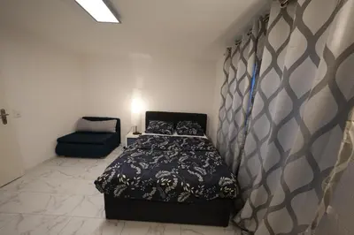 Ein Bett oder Betten in einem Zimmer der Unterkunft Stilvolle 2-Zimmer-Oase