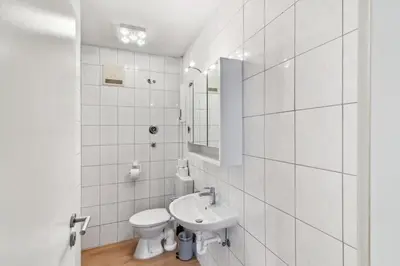 Ein Badezimmer in der Unterkunft RO02 Work & Stay in Darmstadt!