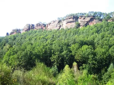 Naturlandschaft in der Nähe der Ferienwohnung