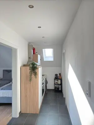 Grundriss der Unterkunft Neu! Exclusives City-Apartment - Fußbodenheizung, Regendusche, Waschmaschine