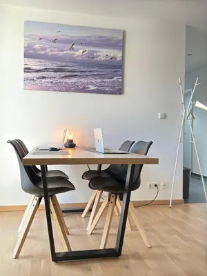 Grundriss der Unterkunft Neu! Exclusives City-Apartment - Fußbodenheizung, Regendusche, Waschmaschine