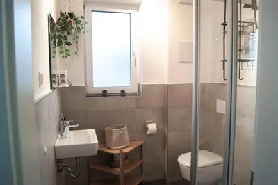 Ein Badezimmer in der Unterkunft Studio Apartment Marbach