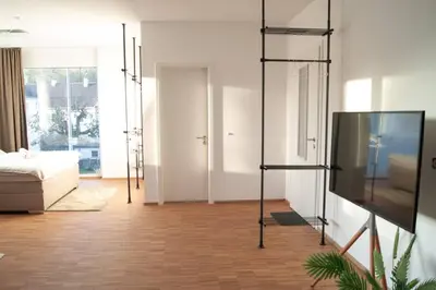 TV/Unterhaltungsangebot in der Unterkunft Studio Apartment Marbach