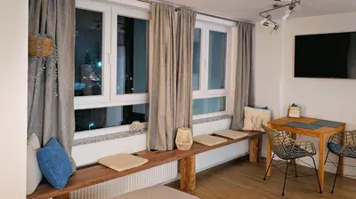 TV/Unterhaltungsangebot in der Unterkunft Mainzauber Apartments Miltenberg